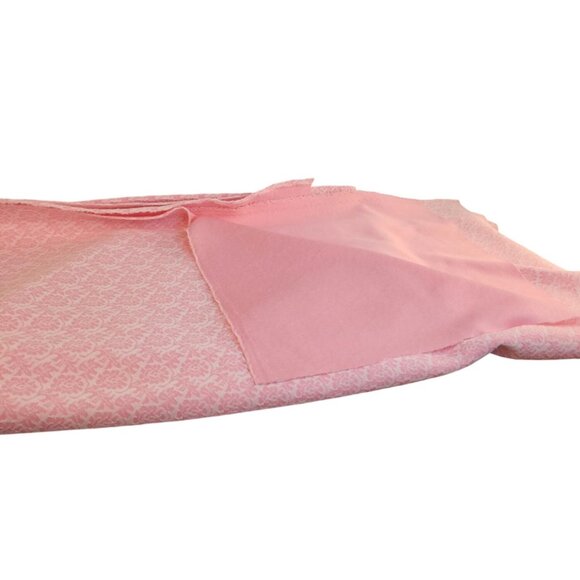 Vintage Pink Floral Pattern Polyester Fabric 2.5 Yards x 60 Inches Sewing Materi - Picture 3 of 6